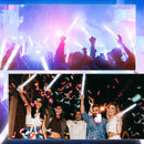 10/20pcs White LED Foam Sticks Light Up Batons Foam Glow Sticks 48cm With 3 Modes Flashing Glow in the Dark Party Supplies