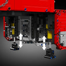 Mould King 19015T Technical Car Building Block APP& RC Remote Control Trailer Model Set Assembly Truck Brick Kids Christmas Gift