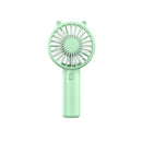 Portable Handheld Fan Small Cooling Fan USB Rechargeable Eyelash Eyelash Mute Cooler Handheld Fan Mini USB Rechargeable Desk