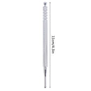 1Pcs Acupuncture Point Probe Stainless Steel Auricular Point Pen Ear Relief Massage Needle Detection Health Care Ear Massage