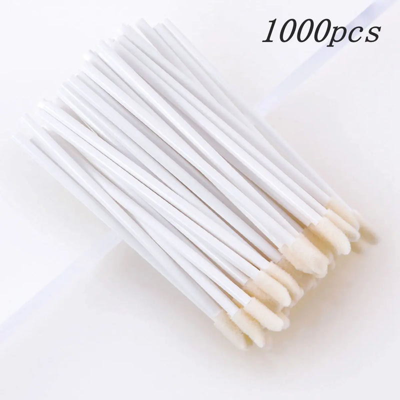 50/1000 PCS Disposable Lip Brush Women Accessories Wholesale Lipstick Gloss Wands Applicator Perfect Best Make Up Tool Hotting