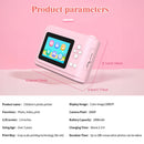 Portable Children's Digital Camera 2.4 Inch 1080P Dual-camera instant Printed camera MP3 Playback With 3 rolls of printing paper
