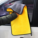 1PC New Car Coral Fleece Auto Wiping Rags Efficient Super Absorbent Microfiber Cleaning Cloth Home Car Washing Cleaning Towels