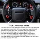 Carbon Abs Car Steering Wheel Paddle Shifter Trim Cover For Land Range Rover Evoque Discovery Sport For Jaguar XF XE Accessories