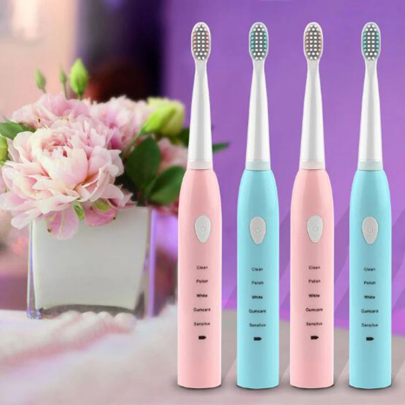 Electric Toothbrush Powerful Ultrasonic Sonic USB Charge Rechargeable Tooth Washable Electronic Whitening Teeth Brush Oral J110