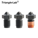 C Trianglelab Phaetus collaboration Tungsten Carbide Nozzle v6 Super Wear-Resistance DLC coating M6 thread for v6 hotend DDE blv