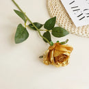 DIA 8CM Artificial Roses Valentine's Day Plastic Juana Flower Bouquet Wedding Decoration Living Room Dining Table Ornament Roses