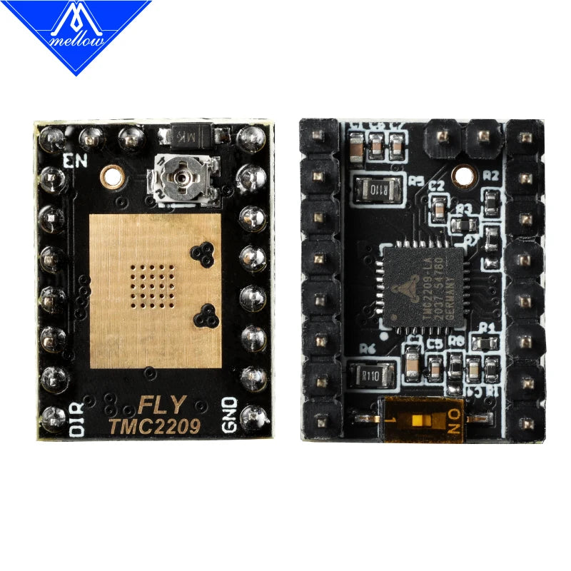 Newest Mellow Fly TMC2209 Stepper Motor Driver StepStick UART 2.8A Silent 3D Printer Parts For Rumba32 FLY-CDY Mini V1 Board