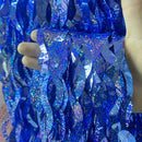 Tinsel Foil Fringe Curtain Red Gold Foil Fringe Backdrop Wall Curtains for Baby Shower Wedding Ocean Christmas Party Decorations