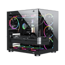 UPSIREN CF-120 Case fan 12cm 5V 3Pin ARGB and 4Pin PWM High performance mute cooling fan Halo light effect