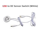 Penetrable 25mm Wooden Motion Sensor Switch 5V 12V 24V Hand Sweep Wireless Touch Dimmer Switch for Furniture Lighting ON/OFF