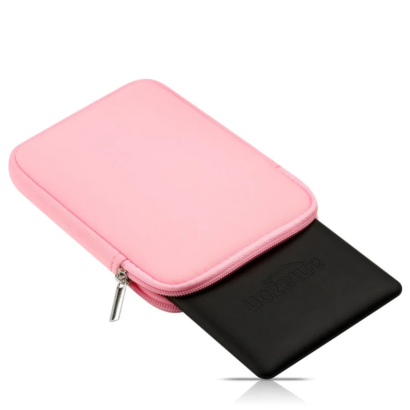 15.5*18.5cm Case for kobo libra H2O For libra 2 For libra 7 inches Soft Sleeve ereader zipper Bag