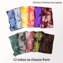 2025 New Tie Dye Gym Women Leggings Fitness High Waist Push Up Casual Sport Leggings Of Women  Running Outdoors