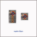 Middle Ages Armored Knight Theme Children's Birthday Party Decoration Supplies Disposable Backdrop Plate Banner Baby Shower Gift