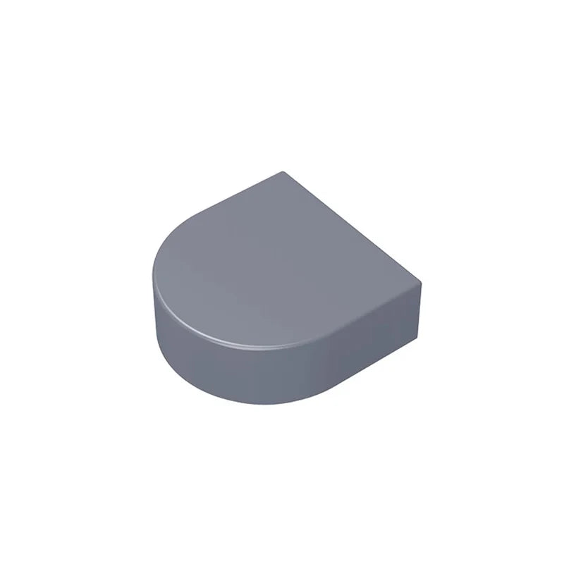 Gobricks 10 PCS Brick 24246 35399 1x1 Side Arc Light Panel High-Tech Parts Parts DIY Compatible Brand Educational Parts Toys