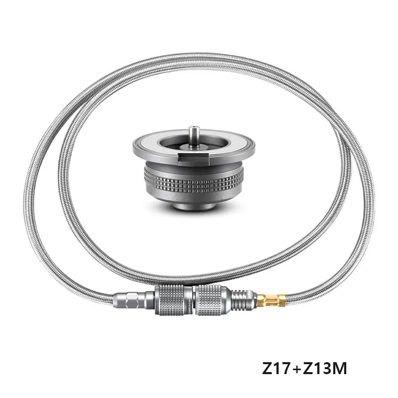 Camping Gas Stove Adapter Butane Gas Adapter Extension Hose converter Outdoor Burner Adapter Camping cookware Equipment