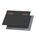 WUAWE 16.1" Portable Monitor Sleeve Bag, PU Leather Case for Travel Monitor Laptop, Black