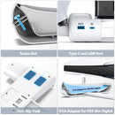 OIVO for PS5 Slim Console Horizontal Cooling Stand PS5 Slim Controller Charger for Playstation 5 Slim Disc & Digital Editions