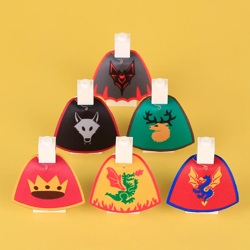 MOC Medieval Accessories Series Building Blocks Military Army Soldier Armour Shield Helmet Sword Crown Weapon Knight Bricks Toys