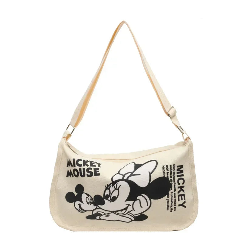 Canvas Bag Women High Capacity Bag Fashion Cartoon Snoopy Handbag Versatile One Shoulder Tote Bag Christmas Present for Girls