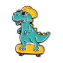 Triceratops Tyrannosaurus Rex Giraffe Stegosaurus Brontosaurus Brooch Badge Dinosaur Lapel Pins Dinosaur Brooch Pterosaur