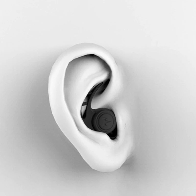 3 Layers Washable Ear Plugs Noise Canceling Earplugs Reusable for Sleep Reading Cycling Concerts Nightclubs Airplane 2PC