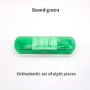 Dental Teeth Orthodontic Protective Floss Thread Wax Foldable Toothbrush Interdental Brush Oral Care Cleaning Kits Whitening New