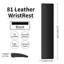 Gaming Keyboard Wrist Rest Pad Ergonometric Memory Foam Anti-Slip Rubber Stable Base Palm Rest 81 Keys Keyboard Hand Support
