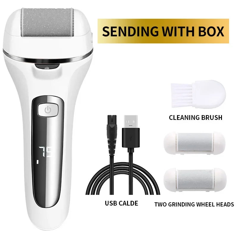 Electric Foot Grinder Home Foot Grinder Foot Repair and Care Tool Portable Professional Exfoliating and Exfoliating Foot Grinder