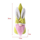 Easter Faceless Gnome Rabbit Doll Cartoon Home Easter Ornament Bunny Doll Easter Party Gifts