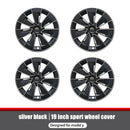 4PCS Hub Cap for Tesla Model Y 19 Inch Wheel Cover Replacement Performance AutoFull Rim Car Accessories Knife Style 2018-2024
