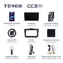 TEYES CC3L CC3 2K For LADA Granta Cross 2018 - 2023 Car Radio Multimedia Video Player Navigation stereo GPS Android 10 No 2din 2 din dvd