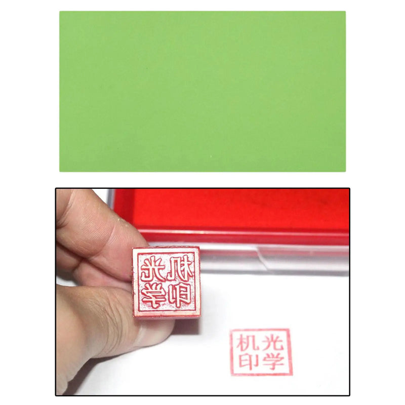 1 Sheet Solid Photopolymer Plate Resin Stamp Making Printing DIY Craft Home