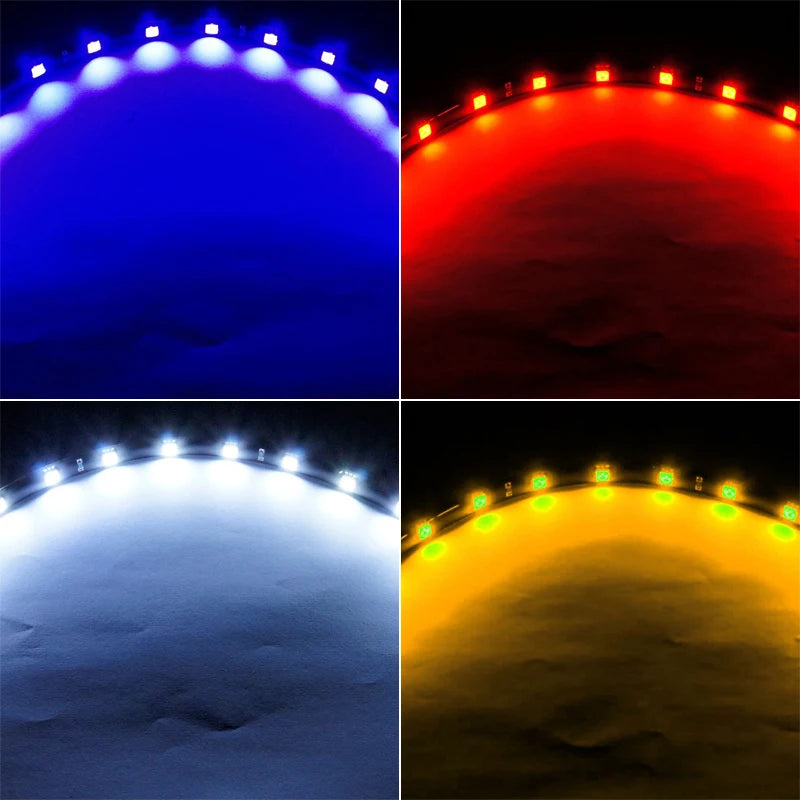 1x 30CM 15 SMD Car LED Strip Light Car Styling interior decorative Atmosphere Lamps exterior modification Ambient Light DRL