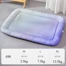 Summer Dog Bed Cat Cushion Puppy Sleep Nest for Small Medium Large Dog Cat Ice Silk Cool Mat Pet Kennel Cooling Bed