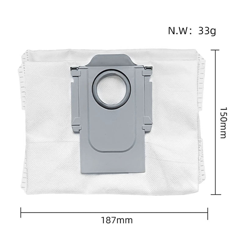 Dust Bag For Roborock S7 pro ultra / S7 MaxV Ultra / Q5+ / Q7+ / Q7 Max+ / T8 S8 / S8 Pro ultra Vacuum Cleaner Replacement parts