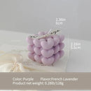 Love Candle Valentine's Day Gift Heart Shaped Handmade Rubik's Cube Aromatherapy Gift Accompanying Gift Modelling