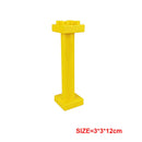 Large Building Block Assembly Accessories DIY Roof Wall Guardrail House City Farm Playground Series Set Gift Toys for Children