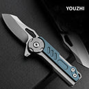 New Outdoor Folding Self-defense Wilderness Survival Folding Knife Camping Knife Mini Knife Fruit Knife Portable Tool