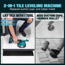 Seesii 12-Speed Tile Laying Machine Tile Vibration Leveling Machine 160mm Large Suction Cordless Ceramic Tile Leveling Device