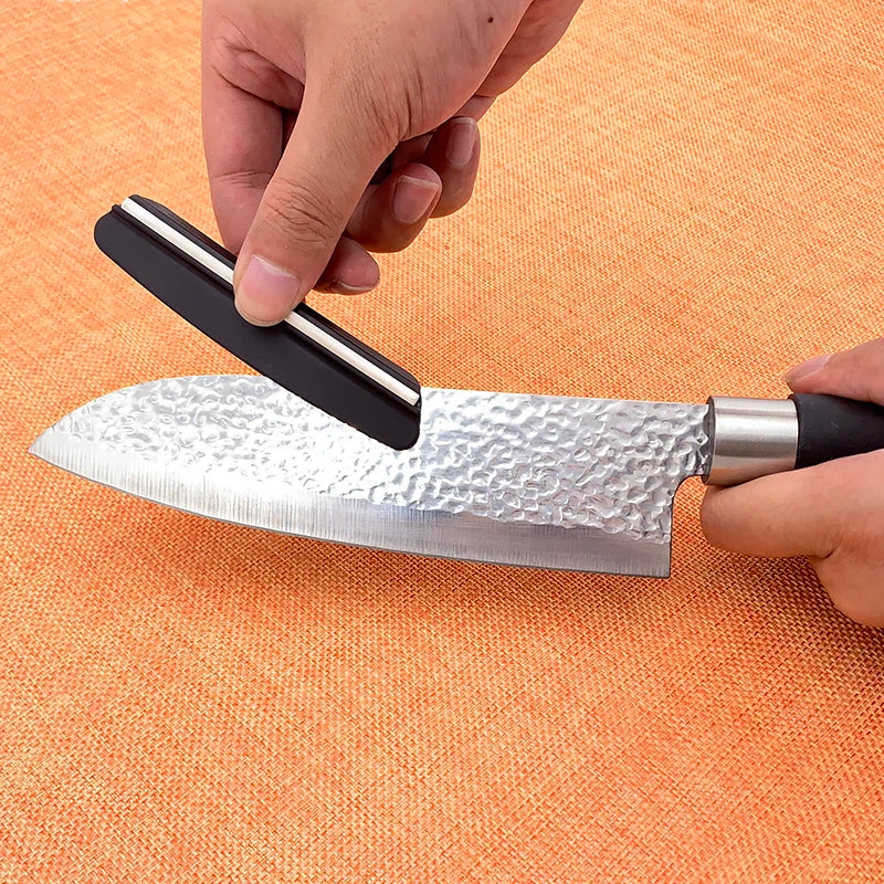 Professional Plastic Angle Guide Sharpening Stone Kitchen Knife Sharpener  Tools Sharper Blade Sharp Diamond Accessories