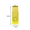 20pcs/lot Custom Logo USB 2.0 Flash Drive Pen Drive 4GB 8GB 16GB 32GB Pendrive 64GB Memory Stick Real Capacity U Disk Cle Usb