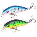 1Pc Minnow Fishing Lure Swim Hard Fishing Bait 7cm 8.5g Artificial Bait Wobbler Crankbait Carp Bass Fishing Tackle