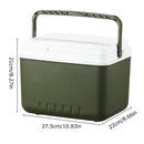 5/6/13L Cooler Box Portable Camping Refrigerator Incubator Large Capacity Car Ice Bucket Heat Preservation Camping BBQ Equipment