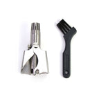 QSHAVE Stainless Steel Ear Nose Trimmer Razor Safety Care Beauty Nose Manual Body Trim Washable Nose Hair Tool Men And Women