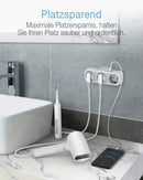 TESSAN Multi Outlets Power Strip with Outlet and USB Ports, EU KR Wall Socket Power Adapter with Overload Protection for Home