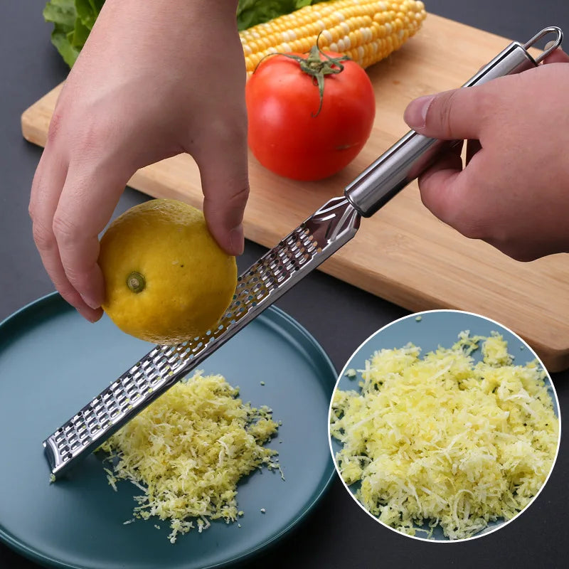 1pc Hand-Cranked Cheese Grater Multi-Functional Vegetable Chocolate Carrot Stainless Steel Rotary Ginger Slicer Kitchen Gadgets