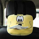 Cartoon Tissue Box Holder Cute Short Plush Tissue Boxes Bracket Auto Armrest Box Car Seat Back Car Decorations Car Tissue Holder