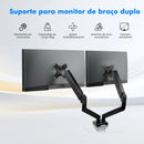 Monitor hinged arm support for TV, hinged monitor bracket, hinged TV bracket, articulated arm