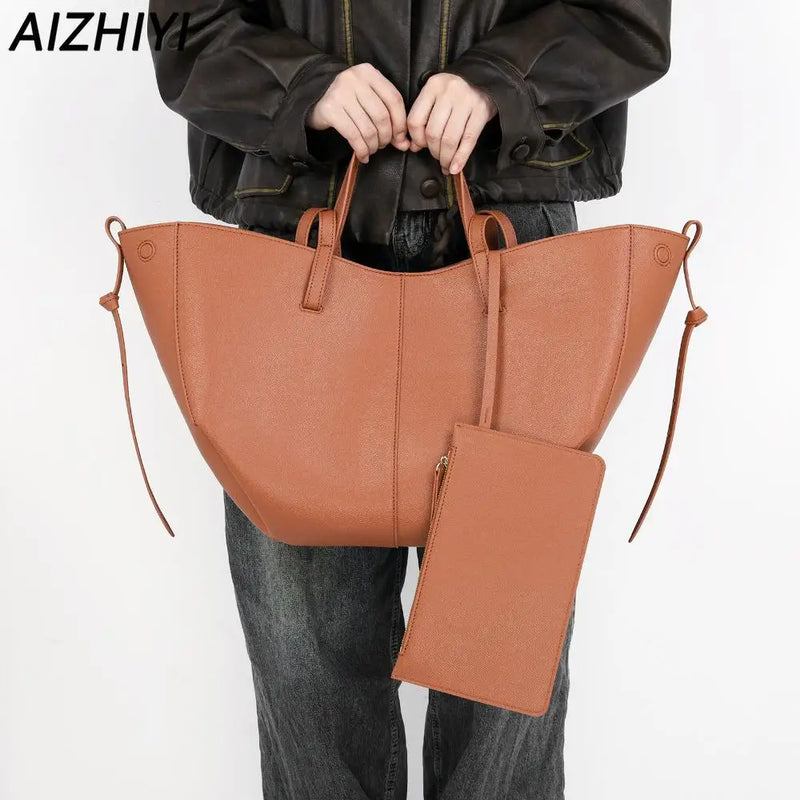 Luxury Brand Handbag Tote Bag for Women PU Leather Shoulder Bag Purse Design Large Capacity Shopping Top Handle Hobo Shopper Bag